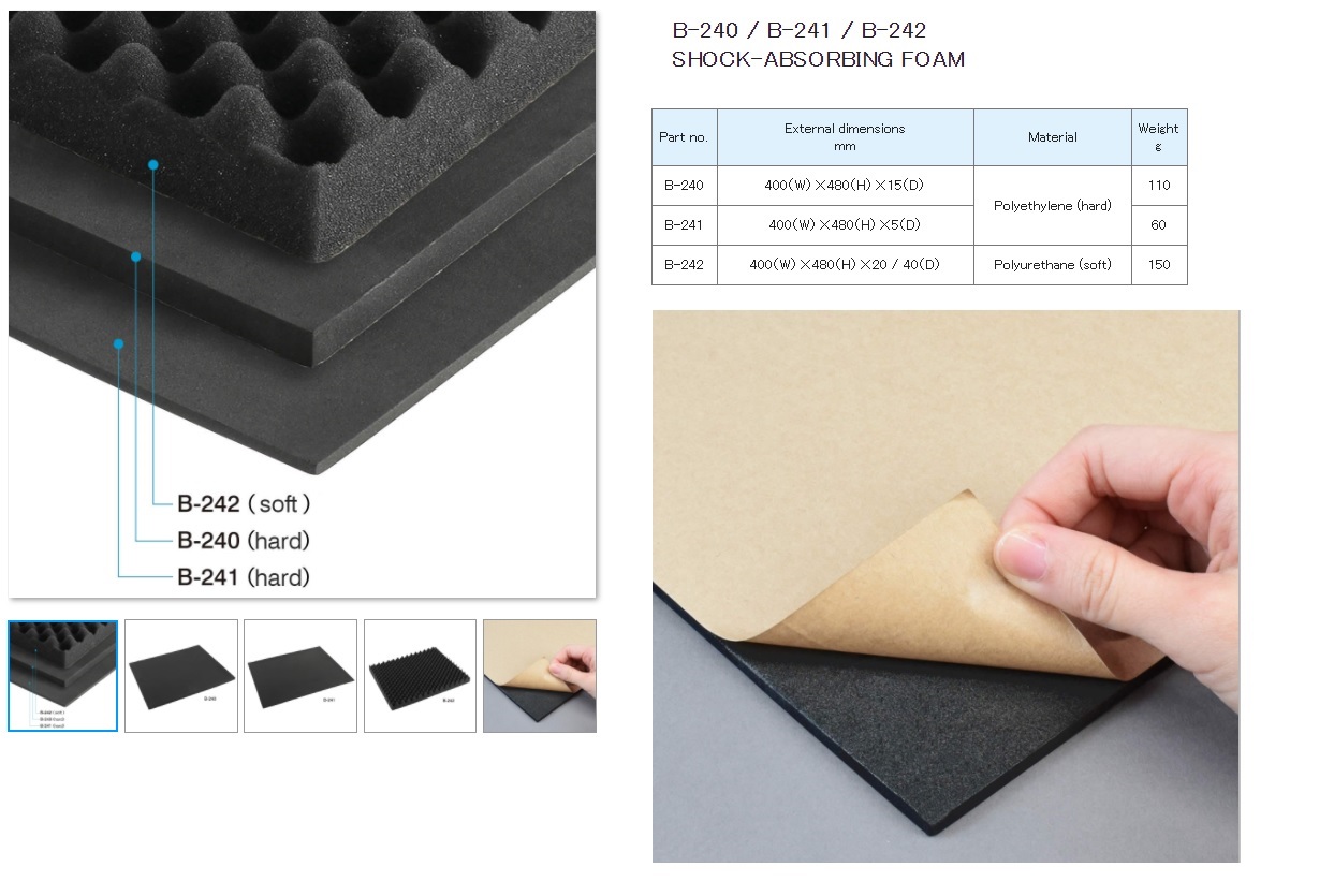 Ichiban Precision Sdn Bhd Hozan HOZAN SHOCKABSORBING FOAM